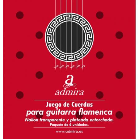 Cuerdas Guitarra Clásica Admira CA500FL Juego Cuerdas Guitarra Flamenca