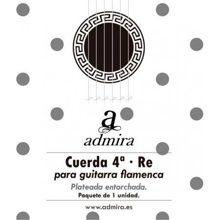 Cuerdas Guitarra Clásica Admira CA504FL 4º Cuerda Guitarra Flamenca
