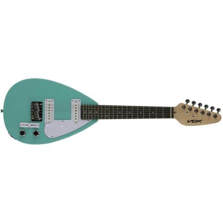 Guitarras Eléctricas para niños Vox MK3 MINI Aqua Green Guitarra Eléctrica