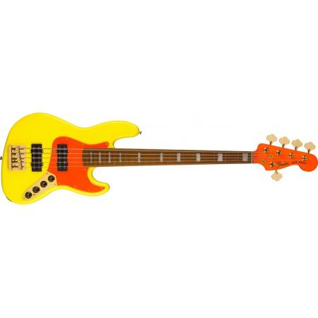 Bajos eléctricos  Fender Mononeon Jazz Bass V Neon Yellow Bajo Eléctrico
