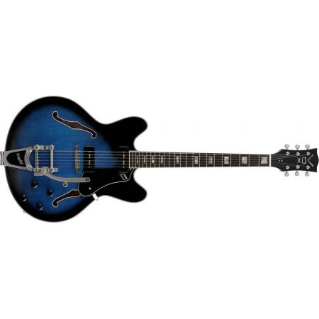 Guitarras Eléctricas Vox Bobcat V90 Bigsby Blue Burst Guitarra Eléctrica