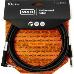 Cables de guitarra MXR DCCIS10R Cable Instrumento Acodado 3M