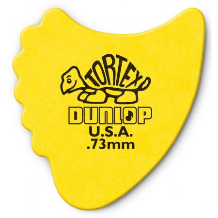 Púas Dunlop 414R073 Tortex Fins 0,73MM 72 Púas