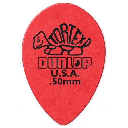 Púas Dunlop 423R050 Tortex Small Teardrop 0,5MM 36 Púas