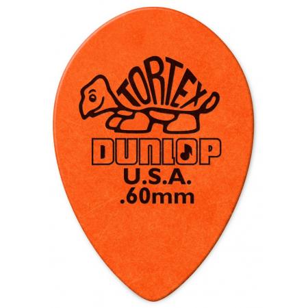 Púas Dunlop 423R060 Tortex Small Teardrop 0,6MM 36 Púas
