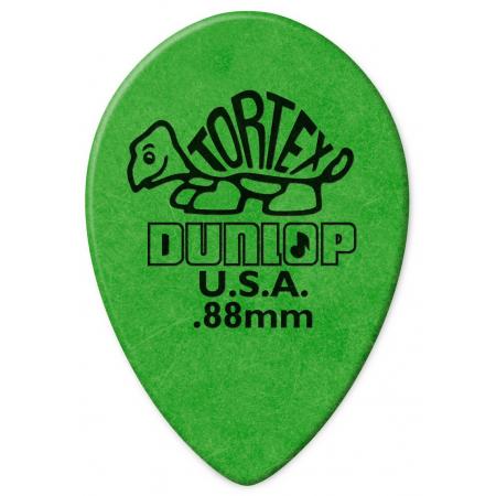 Púas Dunlop 423R088 Tortex Small Teardrop 0,88MM 36 Púas