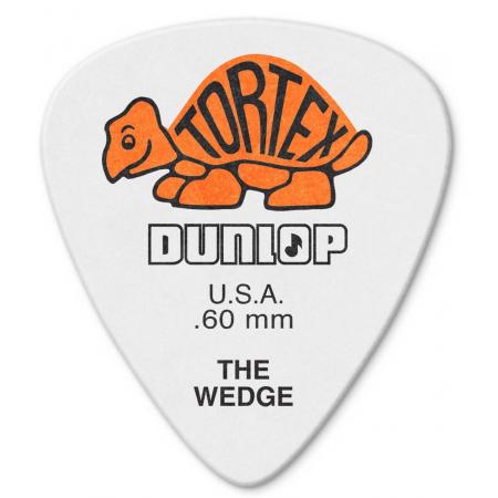 Púas Dunlop 424R060 Tortex Wedge 0,6MM 72 Púas