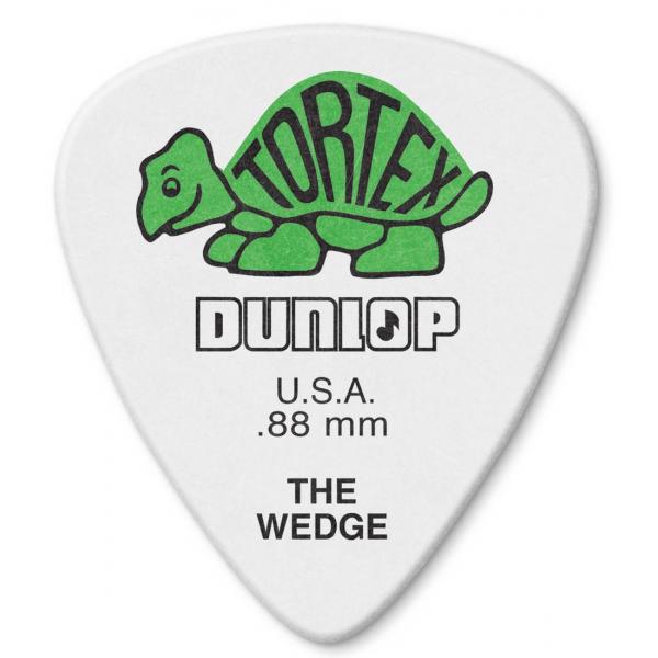 Dunlop 424R088 Tortex Wedge 0,88MM 72 Púas