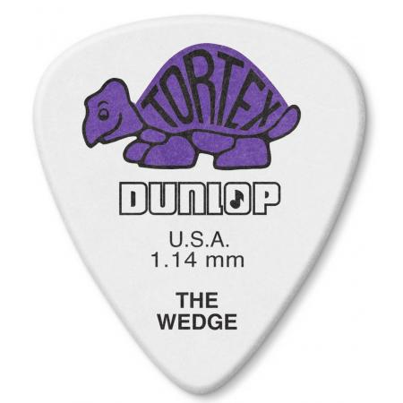 Púas Dunlop 424R114 Tortex Wedge 1,14MM 72 Púas