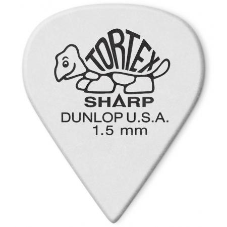 Púas Dunlop 412R150 Tortex Sharp 1,5MM 72 Púas