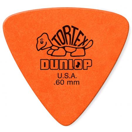 Púas Dunlop 431R060 Tortex Triangle 0,6MM 72 Púas