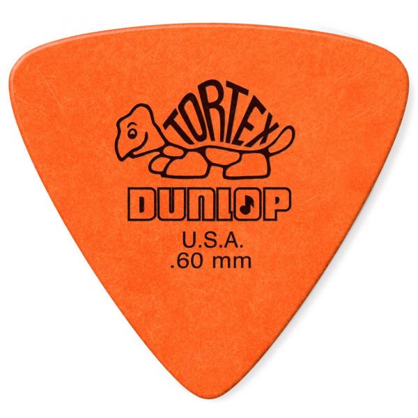 Dunlop 431R060 Tortex Triangle 0,6MM 72 Púas