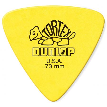 Púas Dunlop 431R073 Tortex Triangle 0,73MM 72 Púas