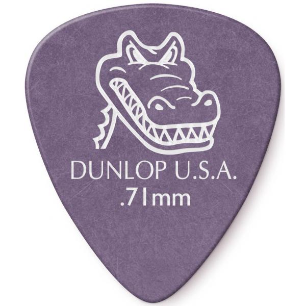 Dunlop 417R071 Gator Grip 0,71MM 72 Púas