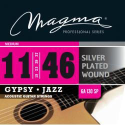 Accesorios Magma GA130SP Juego De Cuerdas De Guitarra Acústica Gypsy Jazz 011-046