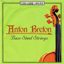 Cuerdas para instrumentos de arco Anton Breton VNS139B Cuerdas Contrabajo