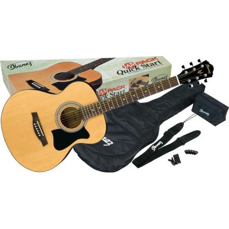 Packs guitarra acústica Ibanez VC50NJPNT Pack Guitarra Acústica Natural