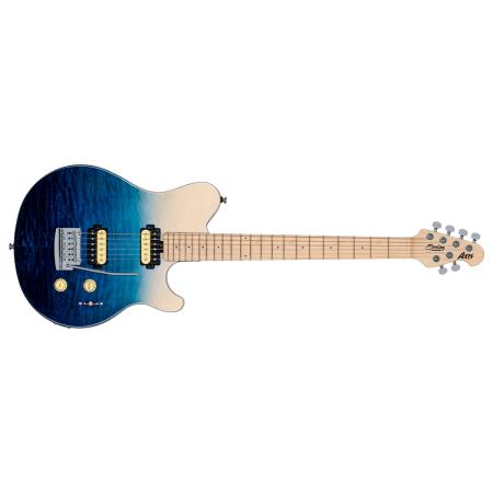 Guitarras Eléctricas Sterling Man Axis QM SPB Guitarra Eléctrica