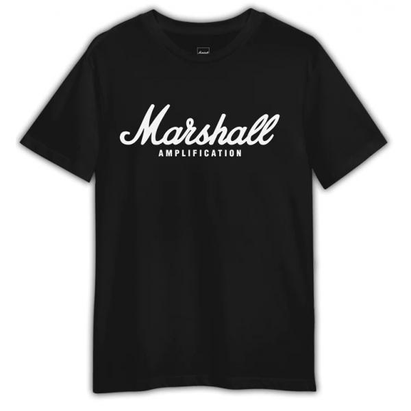 Marshall RTSAMP01H XXXL Negra Camiseta