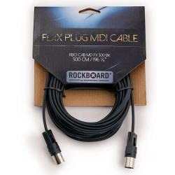 Cables Varios  Rockboard Flax Plug MIDI 5M Cable