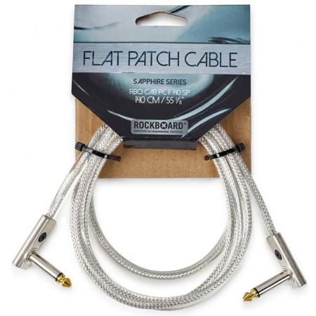 Cables de guitarra Rockboard Sapphire Series Flat Patch 1,4M Cable