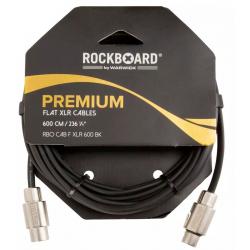 Cables para Micrófonos Rockboard Flat XLR 6M Cable