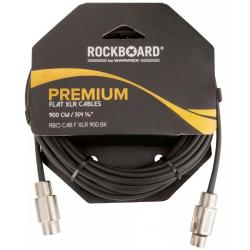 Cables para Micrófonos Rockboard Flat XLR 9M Cable
