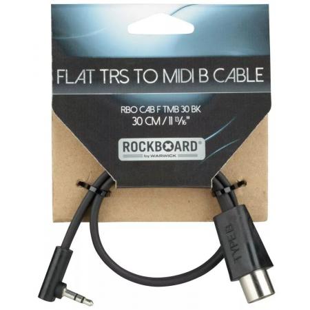 Cables Varios  Rockboard Flat TRS MIDI B 30CM Cable