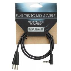 Cables Varios  Rockboard Flat TRS MIDI A 60CM Cable