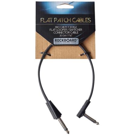 Cables de guitarra Rockboard Flat Patch Looper Switcher 20CM Cable