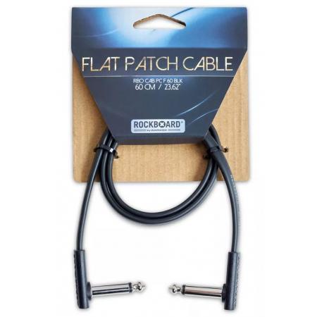 Cables de guitarra Rockboard Flat Patch 60CM Latiguillo