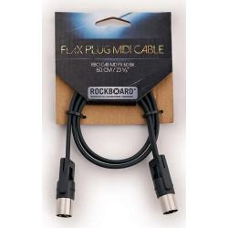 Cables para Micrófonos Rockboard Flax Plug MIDI 60CM Cable