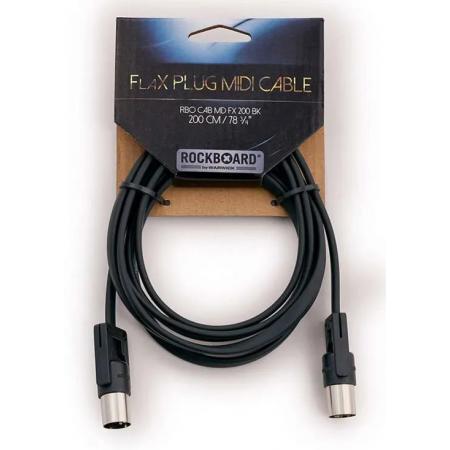 Cables para Micrófonos Rockboard Flax Plug MIDI 2M Cable