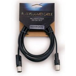 Cables para Micrófonos Rockboard Flax Plug MIDI 2M Cable