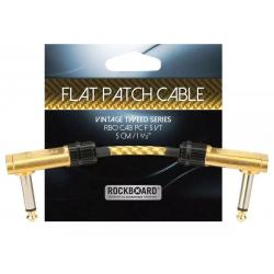 Cables de guitarra Rockboard Vintage Tweed Flat Patch 5CM Cable