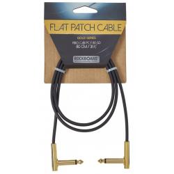 Cables de guitarra Rockboard Gold Series Flat Patch 80CM Cable