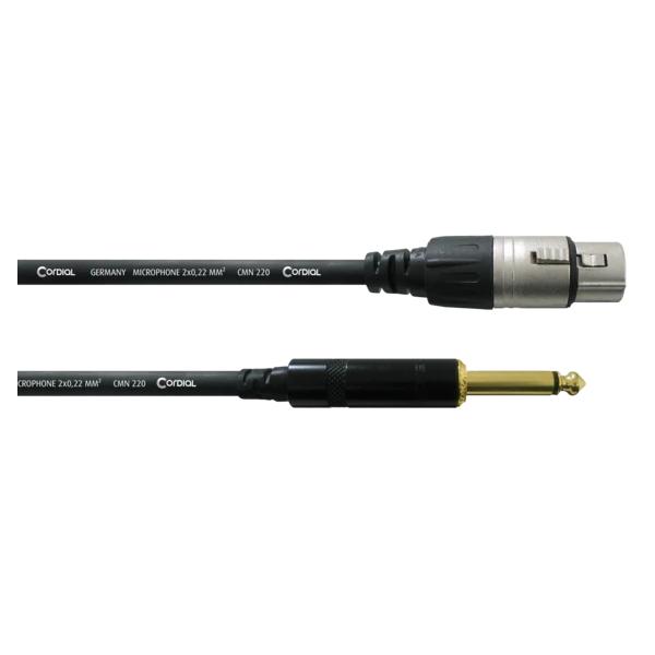 Cordial CCM10FP XLR Jack 10M Cable