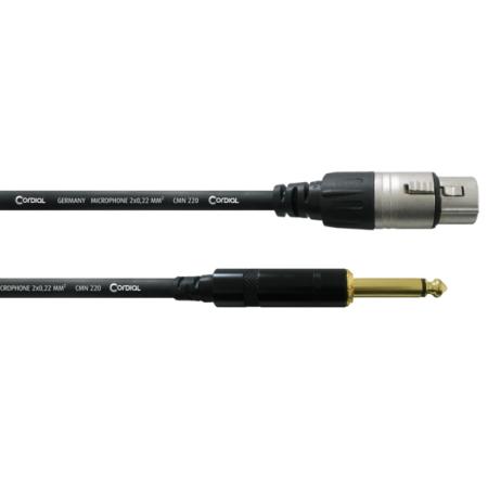 Cables para Micrófonos Cordial CCM5FP 5M XLR Cable
