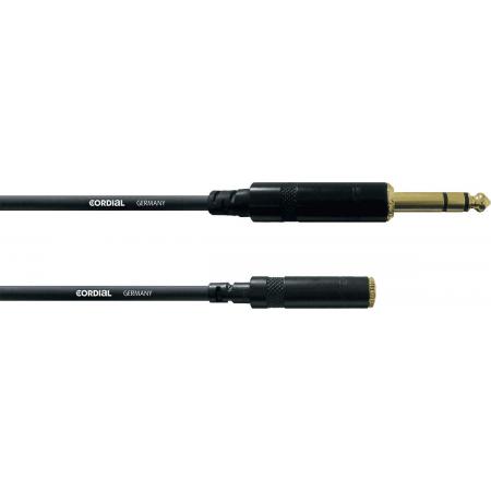 Cables de Audio Cordial CFM3VY Stereo Jack/Mini Jack 3M Cable