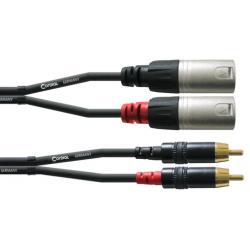 Cables Varios  Cordial CFU6MC Doble XLR/RCA 6M Cable
