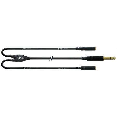 Cables Varios  Cordial CFY03VYY Y Jack Stereo/2 Stereo Hembra 30CM Cable