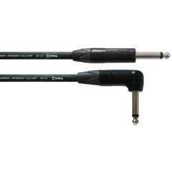 Cables de guitarra Cordial CPI6PR Acodado 6M Cable Guitarra
