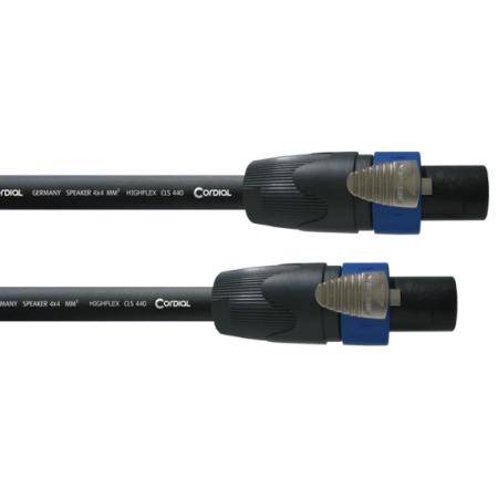 Cables para Altavoces Cordial CPL10LL44 Speakon 4 Puntos 4x4mm 10M Cable Altavoz