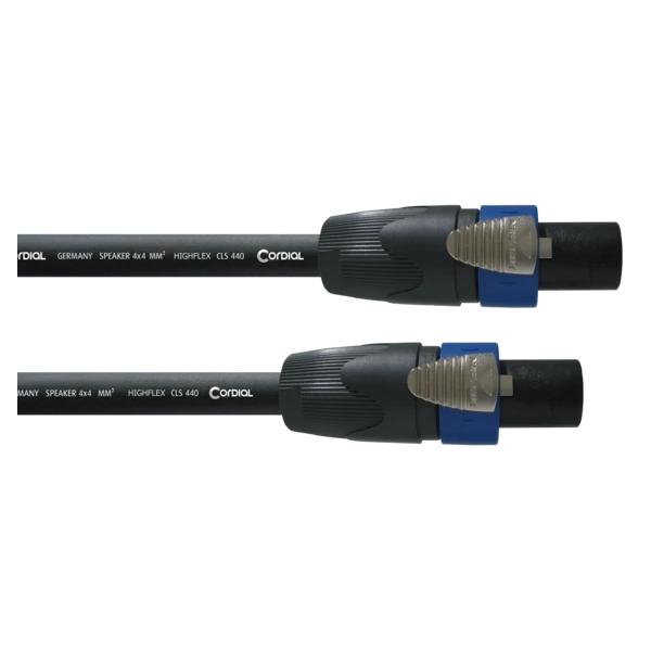 Keepdrum SC004 Speakon Lautsprecherkabel – 10 M, 8 Mm Durchmesser