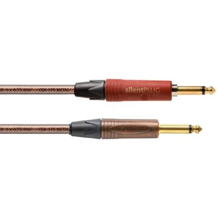 Cables para Instrumentos Cordial CSI6PPMETAL Silent Jack 6M Metal Cable Guitarra