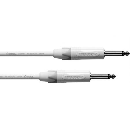 Cables para Instrumentos Cordial CXI6PPSNOW 6M Cable Guitarra