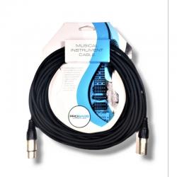 Cables para Micrófonos Probag LE403 Cable XLR para Micrófono 10 Metros