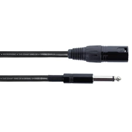 Cables para Micrófonos Cordial EM10MP Jack XLR Mono Macho 10M Cable