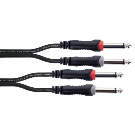 Cables Varios  Cordial EU3PP Doble Mono Jack 3M Cable