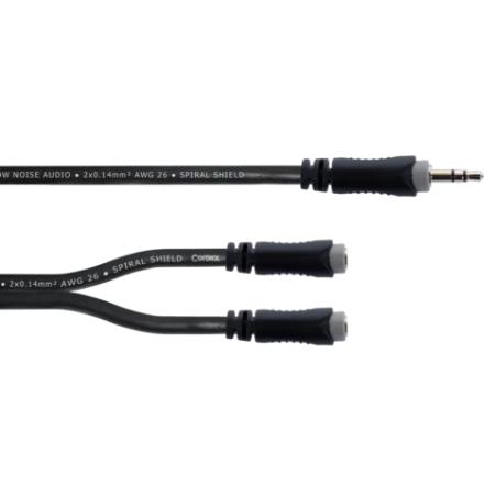 Cables Varios  Cordial EY03WYY Y Mini Jack Estéreo/2 Mini Jacks Estéreo 30CM Cable